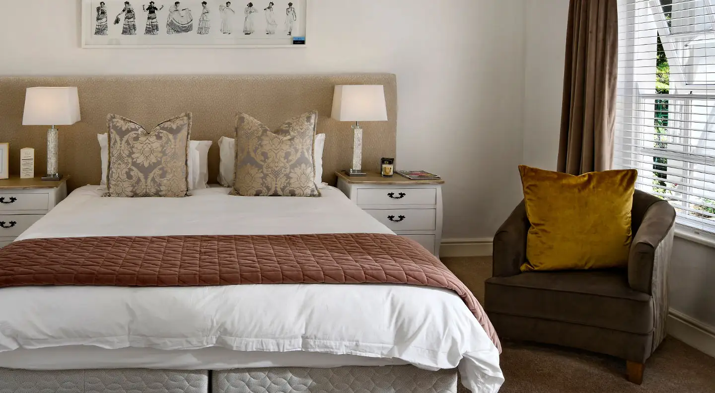 Photo of Rose Hotel double bedroom